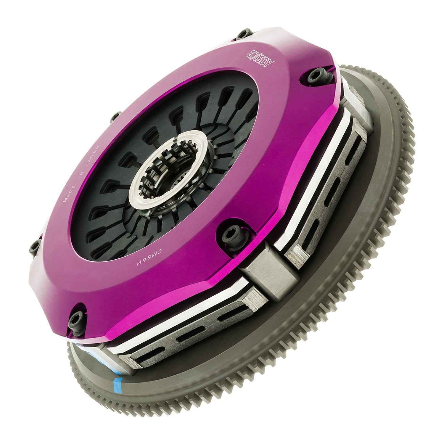 Exedy 96-06 Mitsubishi Lancer Evo (Gen 4-7) Hyper Twin Cerametallic Clutch Rigid Disc Pull Type MM022HR
