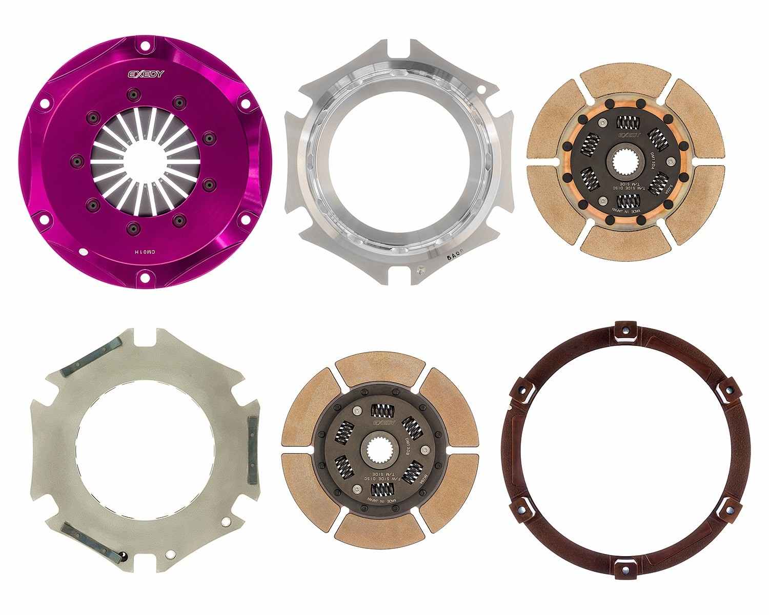 Exedy Universal Builder Series Twin Metallic Clutch Dampened Version MMD200