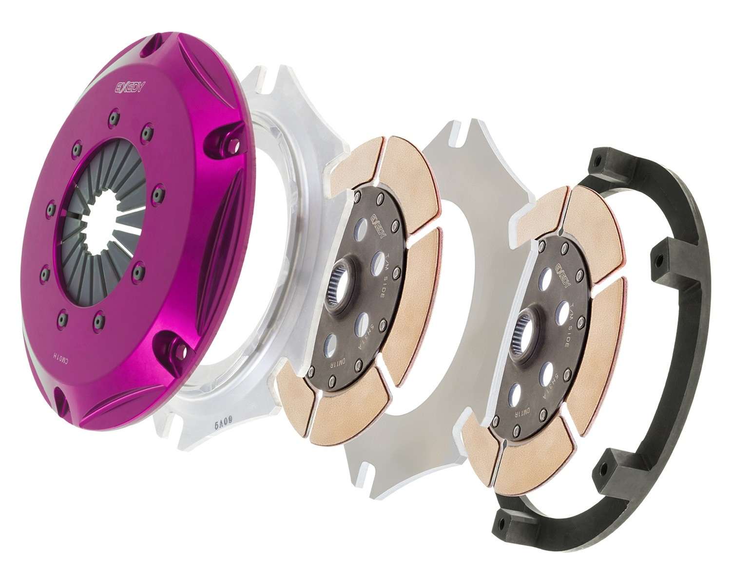 Exedy Universal Builder Series Twin Metallic Clutch Does NOT Incl FW Req'd Custom Clutch Actuation MMR200