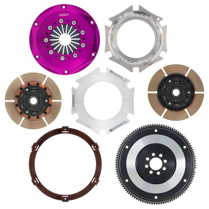 Exedy Racing Stage 4 Twin Metallic Clutch Kit Nissan 240Sx All 1995-1998