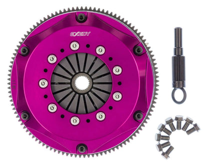 Exedy Racing Stage 4 Twin Metallic Clutch Kit Nissan 240Sx All 1995-1998