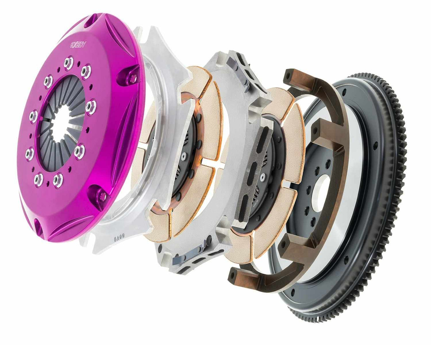 Exedy Racing Stage 4 Twin Metallic Clutch Kit Nissan 240Sx All 1995-1998