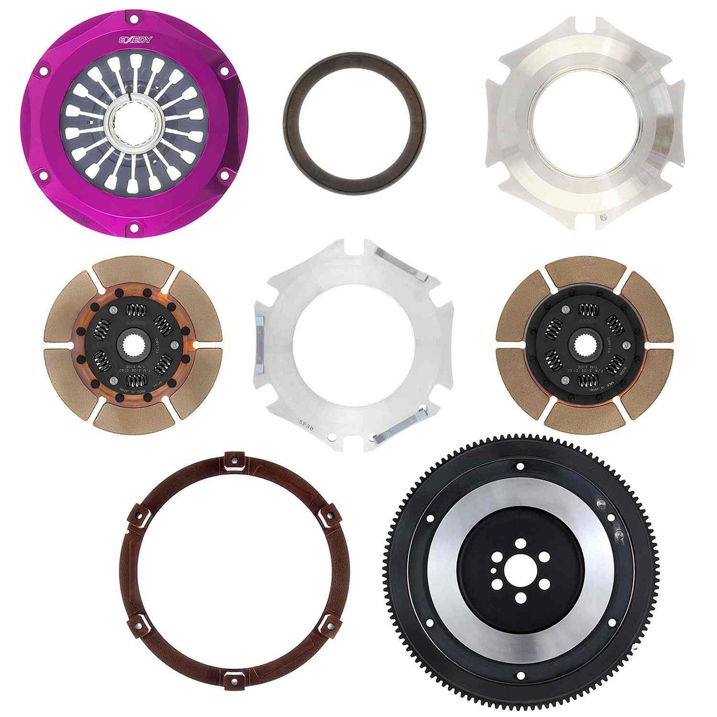 Exedy Racing Stage 4 Twin Metallic Clutch Kit Nissan Skyline GTR 1993-1998