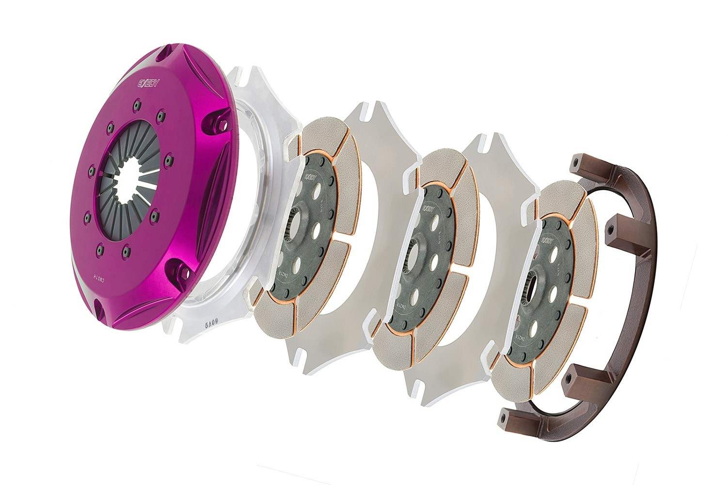 Exedy Universal Builder Series Triple Metallic Clutch Does NOT Incl FW Req. Custom Clutch Actuation TYR300