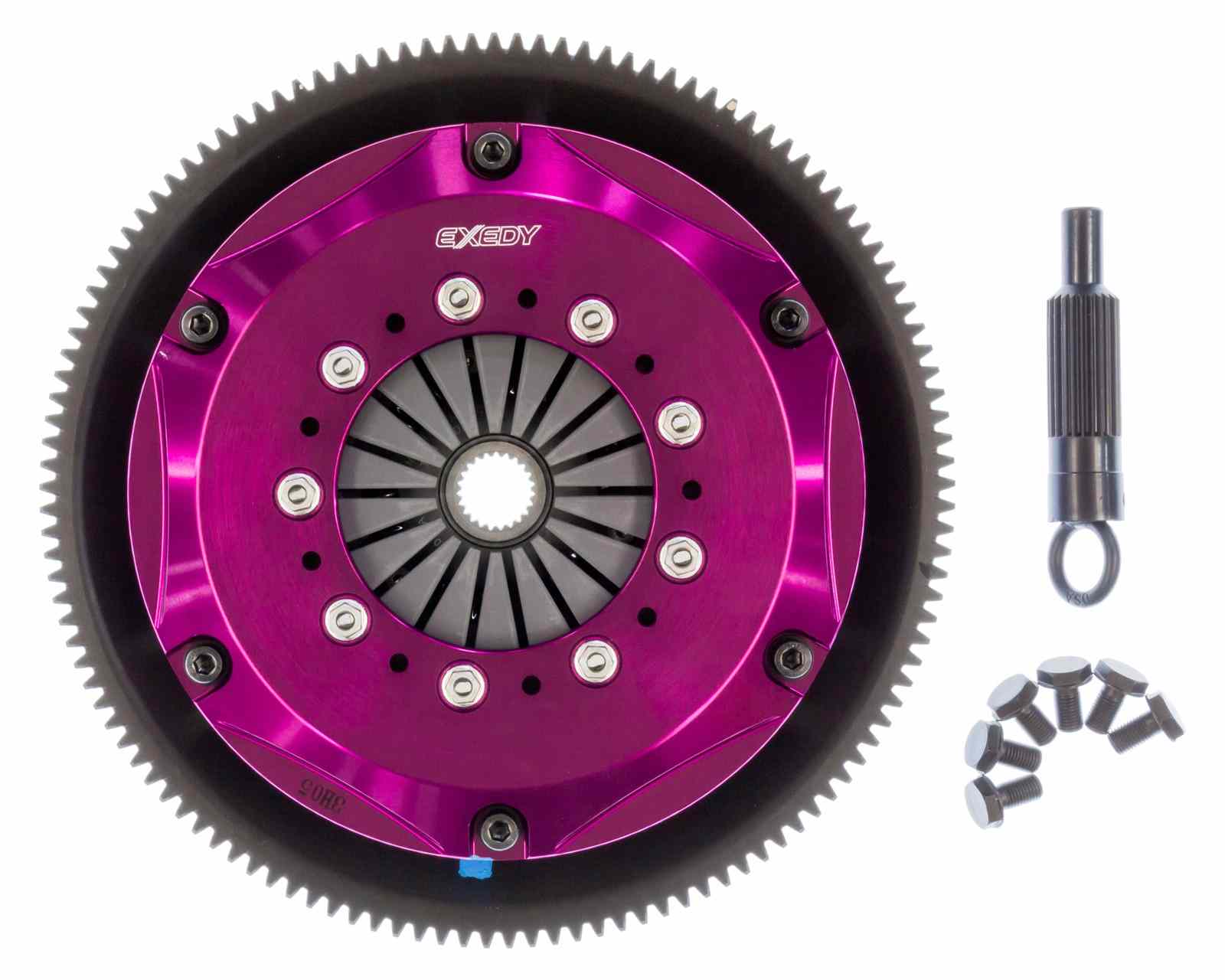 Exedy Racing Stage 4 Twin Metallic Clutch Kit Mazda RX-7 Base 1986-1991