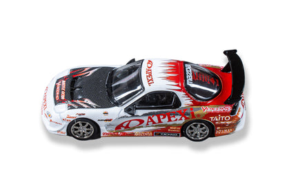 APEXi A'PEXi - A'PEXi RX-7 FD3S D1GP Project No.III - Tarmac Works x Vertex 1:64 Scale Die-cast