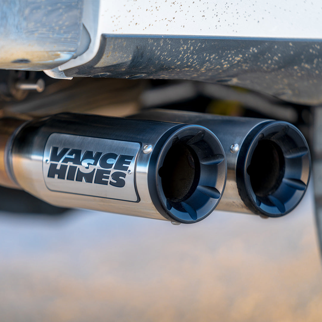 Vance and Hines Vance & Hines Ford 2021-2023 F150 Eliminator Brushed Catback Exhaust 19653