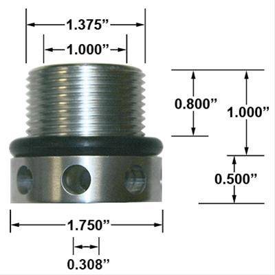 Granatelli Press-In PCV Breather 451002