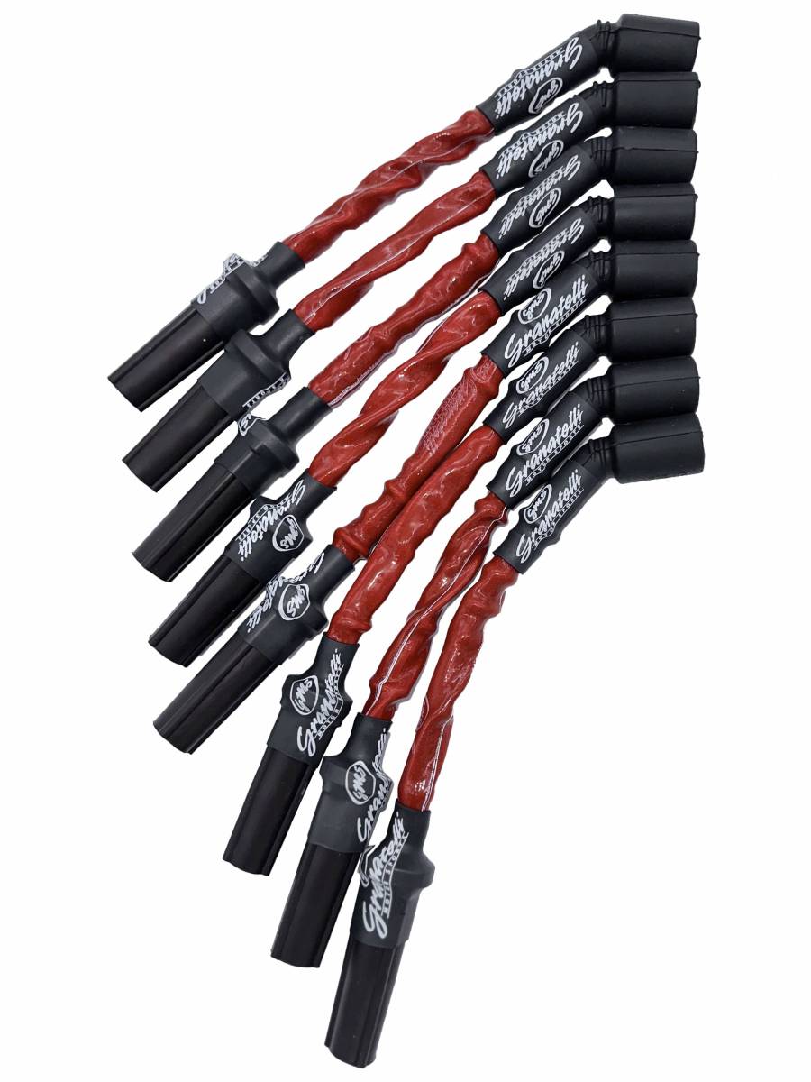 Granatelli "0 ohm" High Performance Spark Plug Wires Red 28-1545HTR