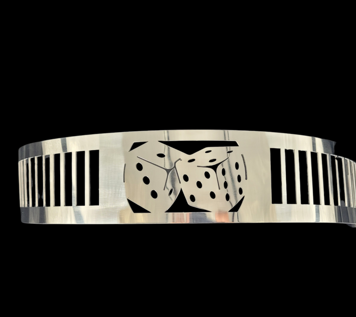 Granatelli Blingz Beauty Bandz, 14" Diameter, 3" Tall Air Cleaner Grill - Craps