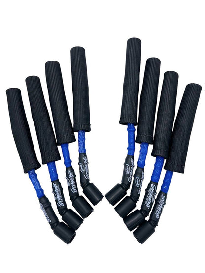 Granatelli "0 ohm" High Performance Spark Plug Wires Blue 28-1545HTBLB