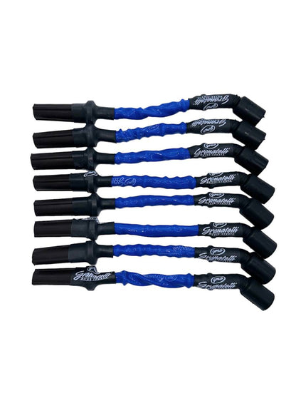 Granatelli "0 ohm" High Performance Spark Plug Wires Blue 28-1545HTBL