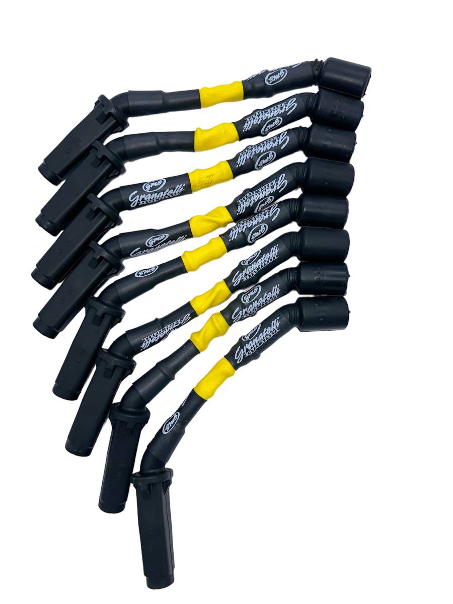Granatelli "0 ohm" High Performance Spark Plug Wires Yellow 28-1811HTY