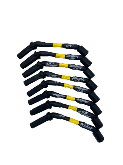 Granatelli "0 ohm" High Performance Spark Plug Wires Yellow 28-1811HTY