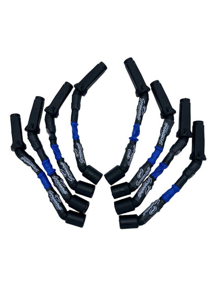 Granatelli "0 ohm" High Performance Blue Spark Plug Wires 28-1811HTBL