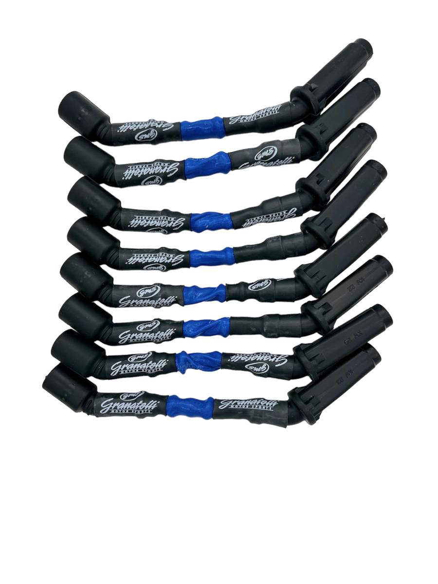 Granatelli "0 ohm" High Performance Blue Spark Plug Wires 28-1811HTBL