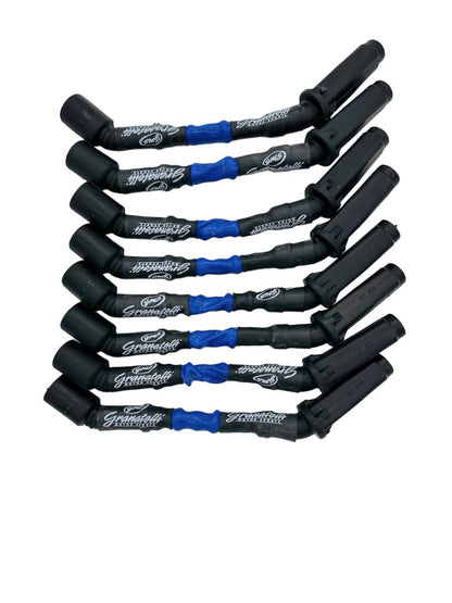 Granatelli "0 ohm" High Performance Blue Spark Plug Wires 28-1811HTBL