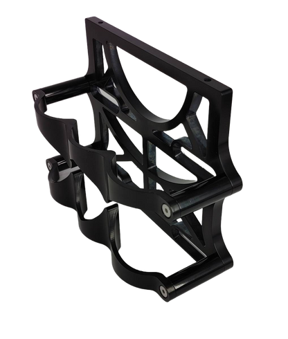 Granatelli 6 Volt OPTIMA Battery Tray - Billet Black