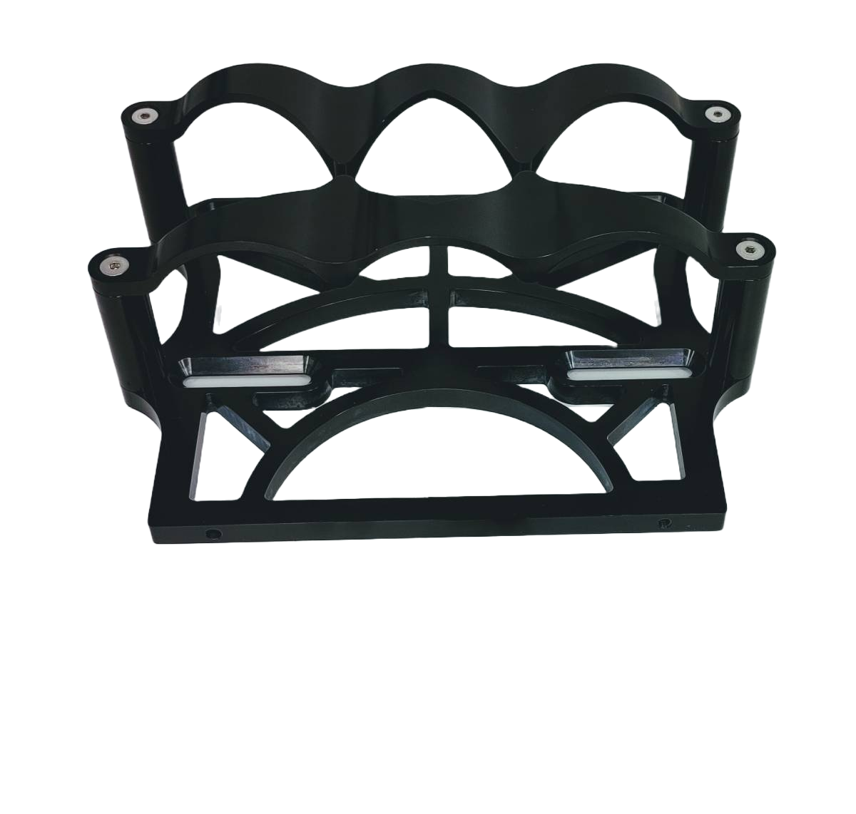 Granatelli 6 Volt OPTIMA Battery Tray - Billet Black