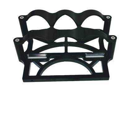 Granatelli 6 Volt OPTIMA Battery Tray - Billet Black