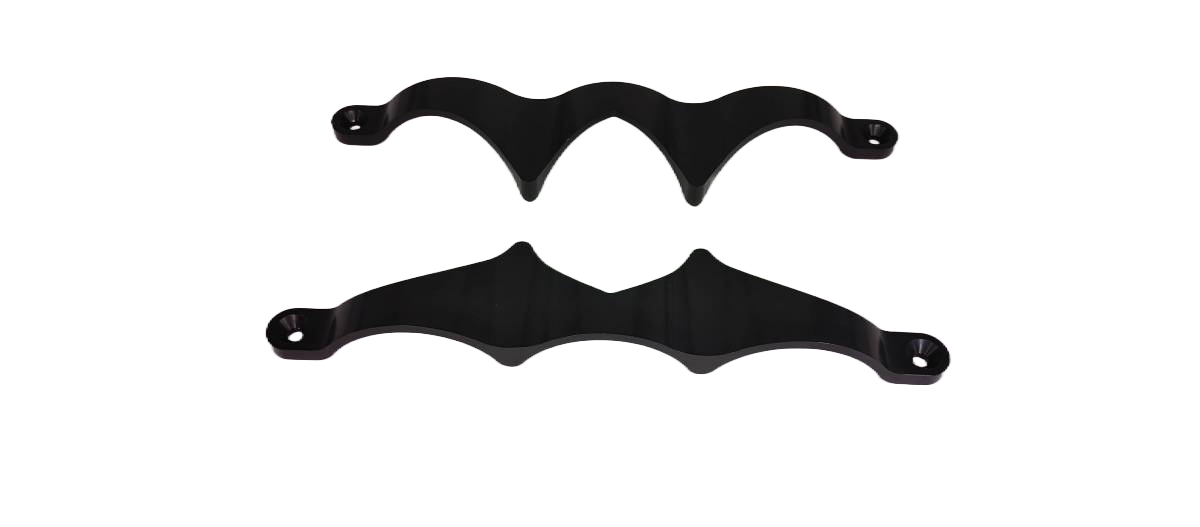 Granatelli 6 Volt OPTIMA Battery Tray - Billet Black
