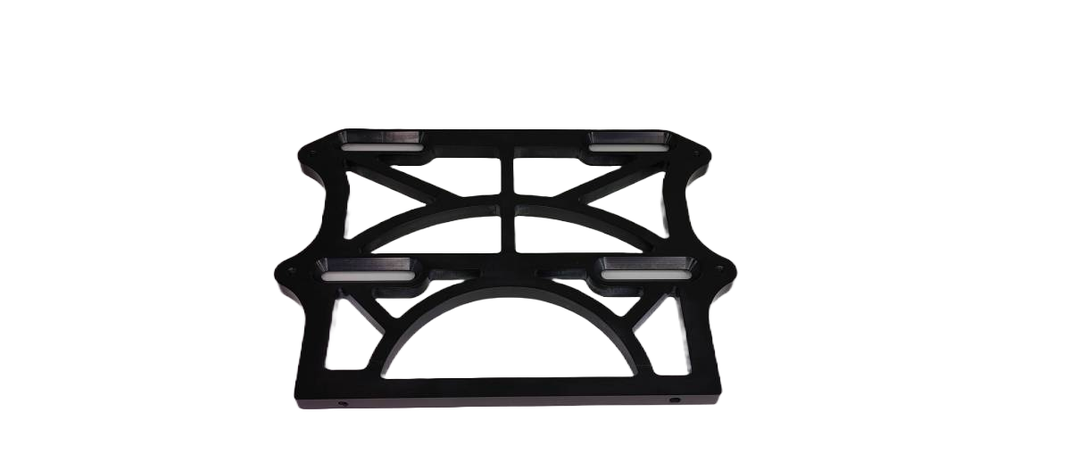 Granatelli 6 Volt OPTIMA Battery Tray - Billet Black