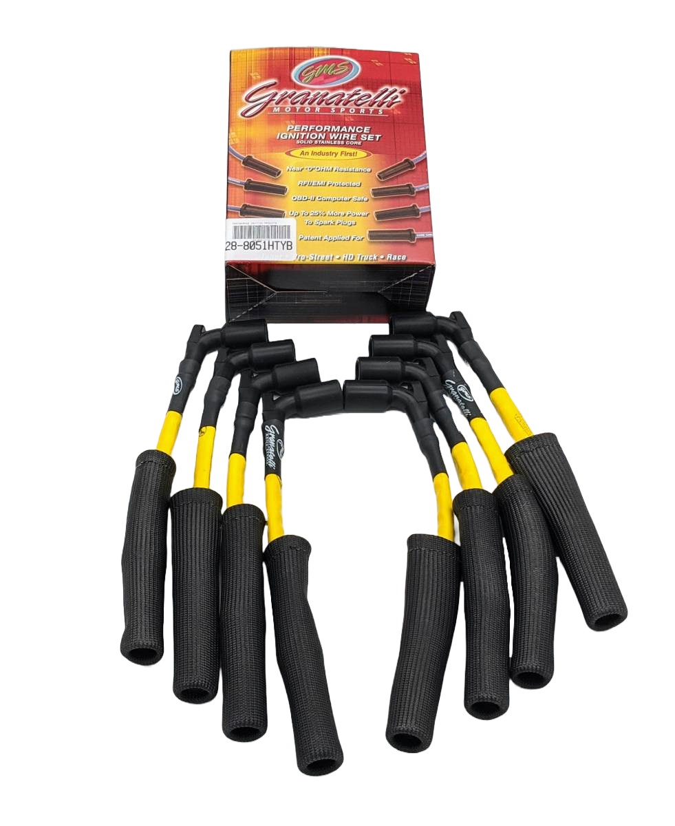 Granatelli C8 Corvette Ignition Wires 28-8051HTYB