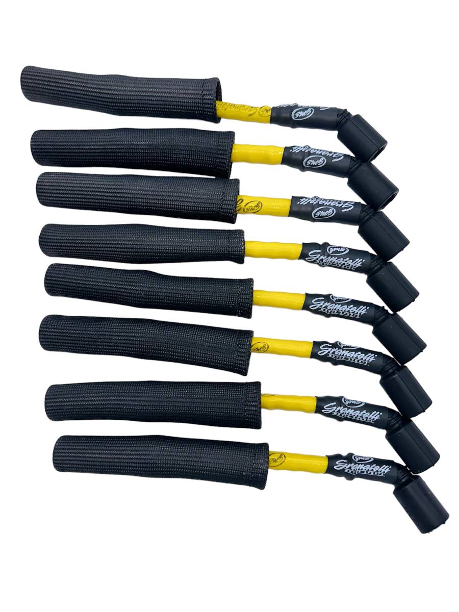Granatelli "0 ohm" High Performance Spark Plug Wires Yellow 28-1545HTYB