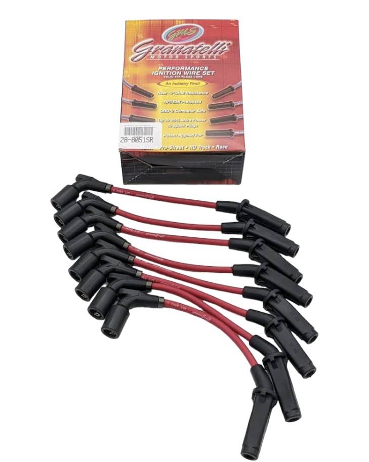 Granatelli C8 Corvette Ignition Wires 28-8051S-R
