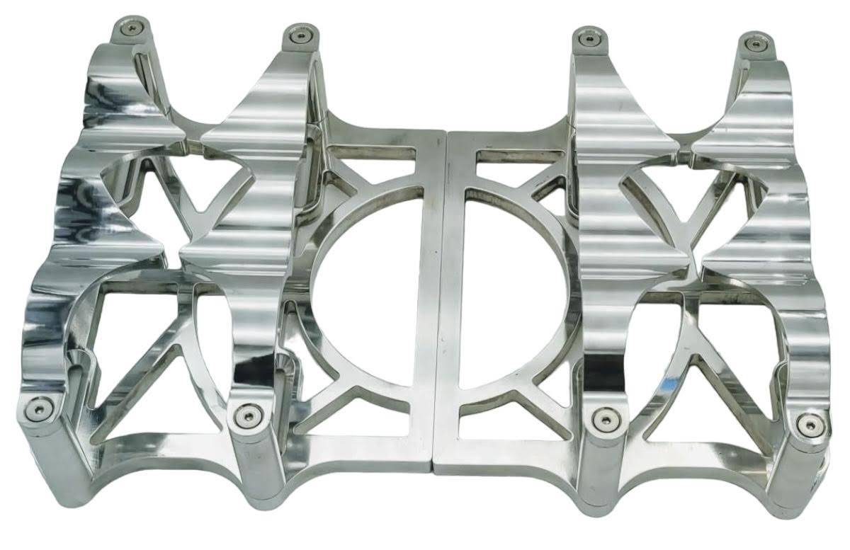 Granatelli (2) 6 Volt OPTIMA Battery Tray SET