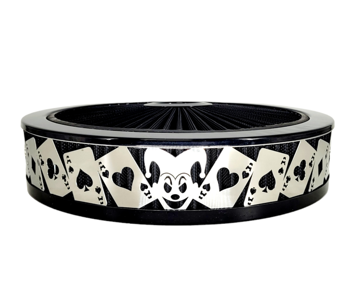 Granatelli Blingz Beauty Bandz Black Air Filter Assembly , Jokers Wild