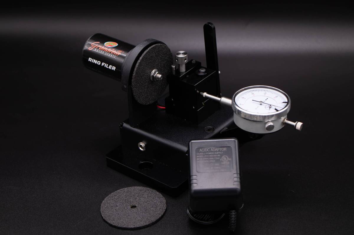 Granatelli Piston Ring Filer, Electric, w/ Battery and Wall Charger - Complete