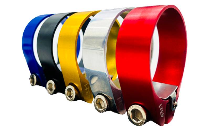 Granatelli 1.50" Aluminum Hose Clamps 971150P