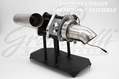 Granatelli 302522 Electronic Exhaust Cutout Kit – 2.25" SS Slip-Fit