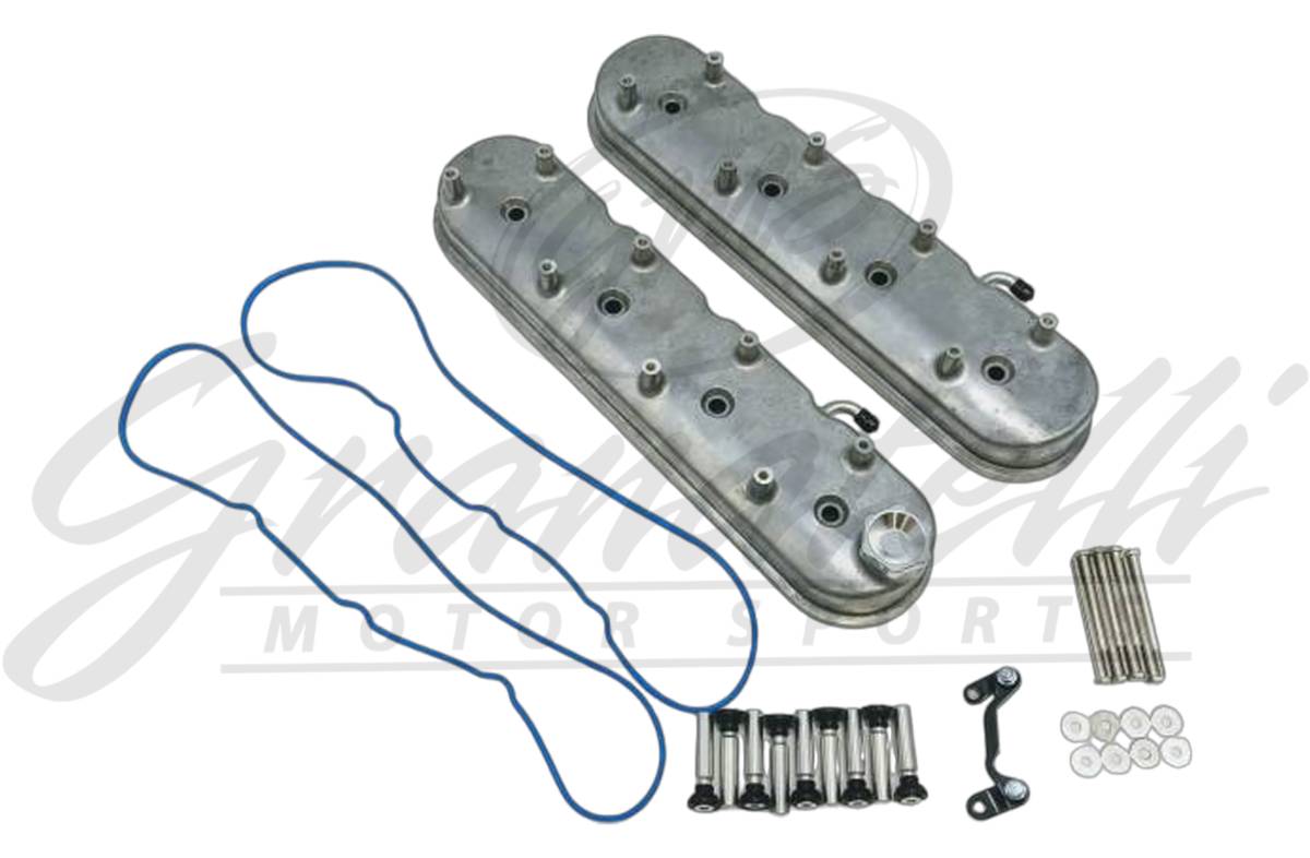 Granatelli LS Tall Valve Cast Finish, 4.8, 5.3, 5.7, 6.0, 6.2, 7.0L
