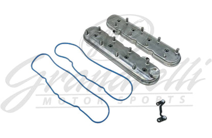 Granatelli LS Valve Cover Polished Finish, 4.8, 5.3, 5.7, 6.0, 6.2, 7.0L, Pair