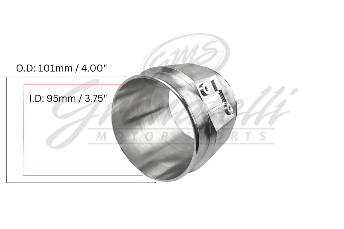 Granatelli Universal 95MM MAF Billet Housing Slot Style Meter 280099