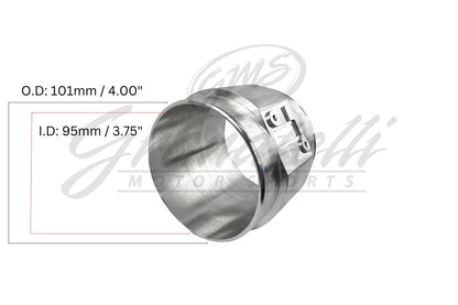 Granatelli Universal 95MM MAF Billet Housing Slot Style Meter 280099