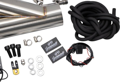 Granatelli Vacuum/Pressure Controlled Electronic Exhaust Cutout Systems - Stainless Steel Slip-Fit 309525