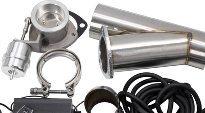 Granatelli Vacuum/Pressure Controlled Electronic Exhaust Cutout Systems - Stainless Steel Slip-Fit 309525
