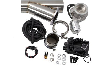 Granatelli Vacuum/Pressure Controlled Electronic Exhaust Cutout Systems - Stainless Steel Slip-Fit 309525