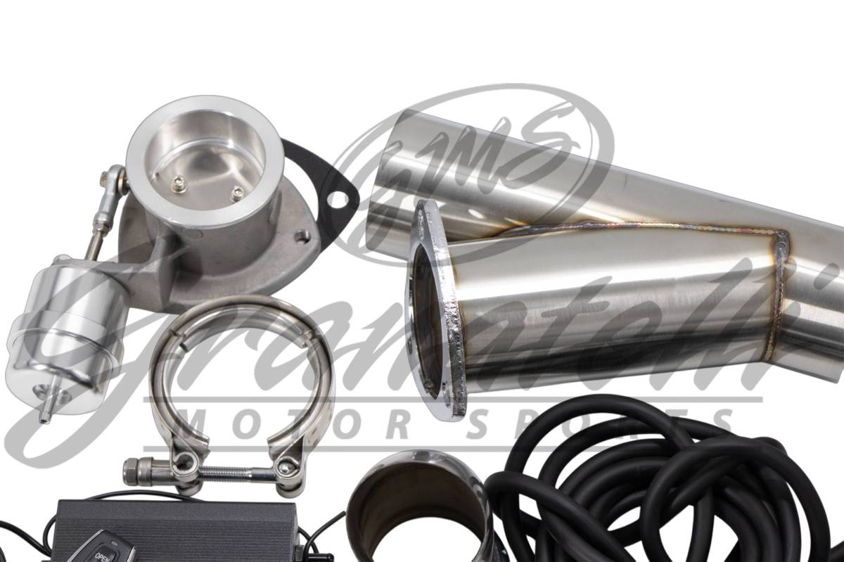 Granatelli Vacuum/ Pressure Controlled Electronic Exhaust Cutout Systems - Stainless Steel Weld-In 309630