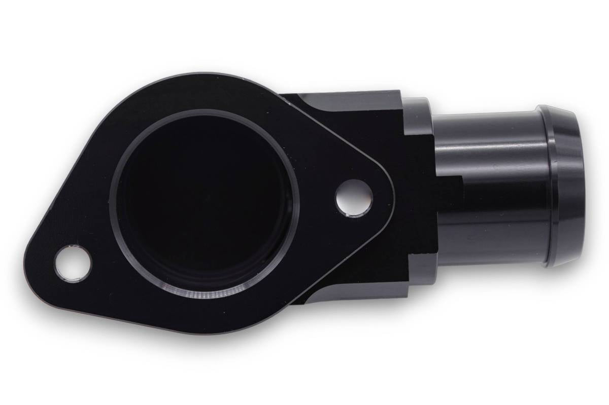 Granatelli Black Billet Thermostat Housing with Thermostat 430160B