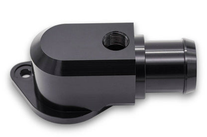 Granatelli Black Billet Thermostat Housing with Thermostat 430160B