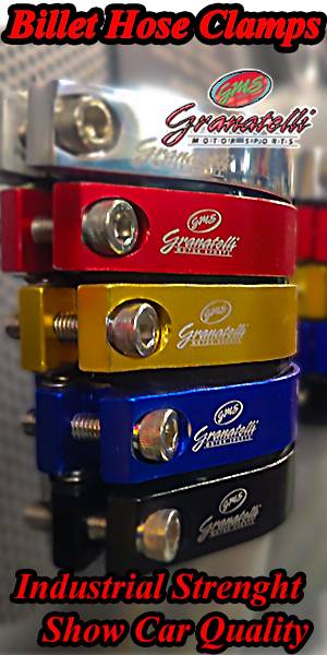 Granatelli 1.50" Aluminum Hose Clamps 971150