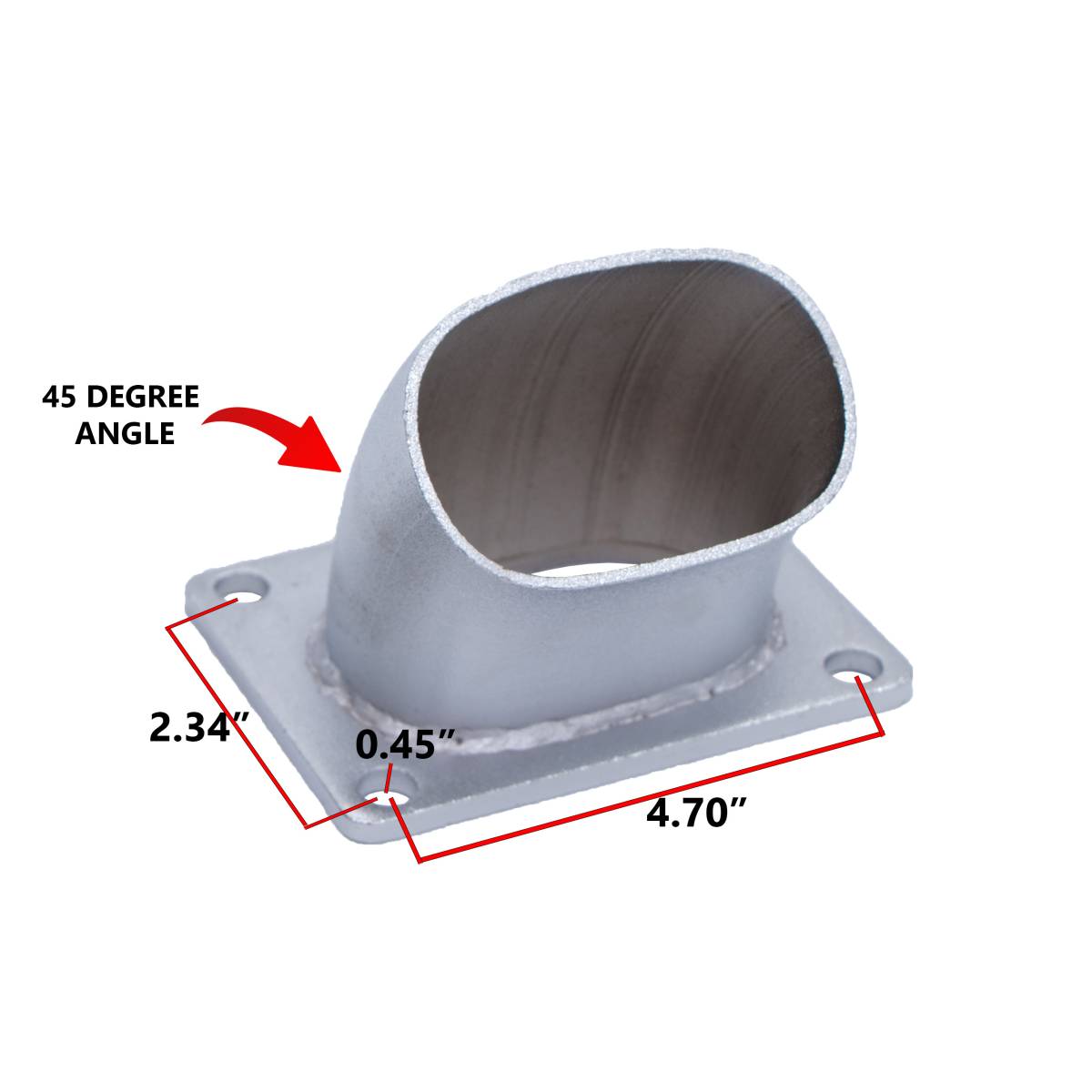 Granatelli Dual Electronic Exhaust Oval Cutout Kit 313530 - Stainless Steel Weld-In 3.00"