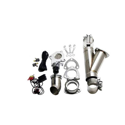 Granatelli Electronic Exhaust Cutout Kit 302530 - Stainless Steel Slip-Fit : 3.00" inches