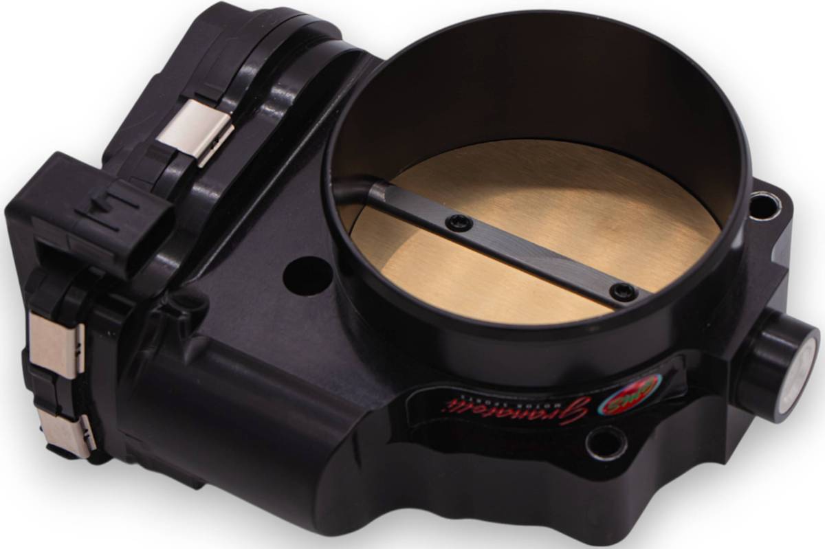 Granatelli Dodge Hemi Drive-By-Wire Billet Throttle Body Black GMTBHLCB