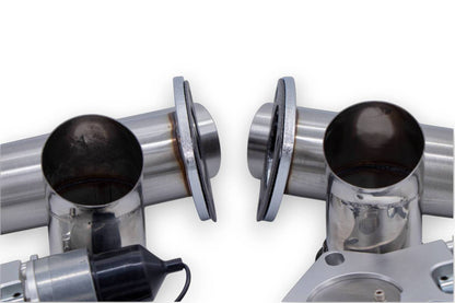 Granatelli Electronic Exhaust Cutout Kit 307530K - Stainless Steel Weld-In