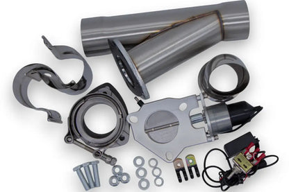 Granatelli 302522 Electronic Exhaust Cutout Kit – 2.25" SS Slip-Fit